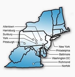 mid-atlantic region